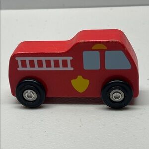 Melissa & Doug Wooden Fire Truck